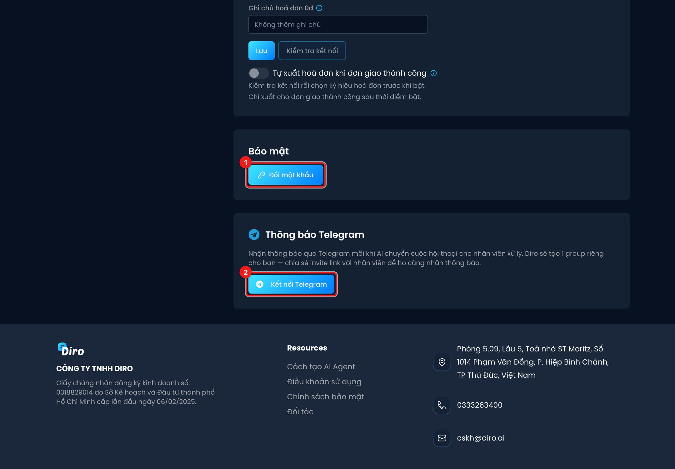 Bảo mật và Telegram
